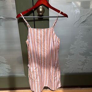 Billabong Pink and Blue Striped Dress